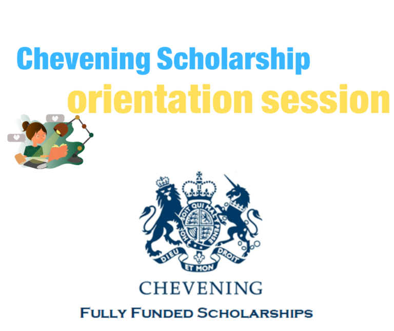 CHEVENING SCHOLARSHIP orientation session, New MD Guidance 2024